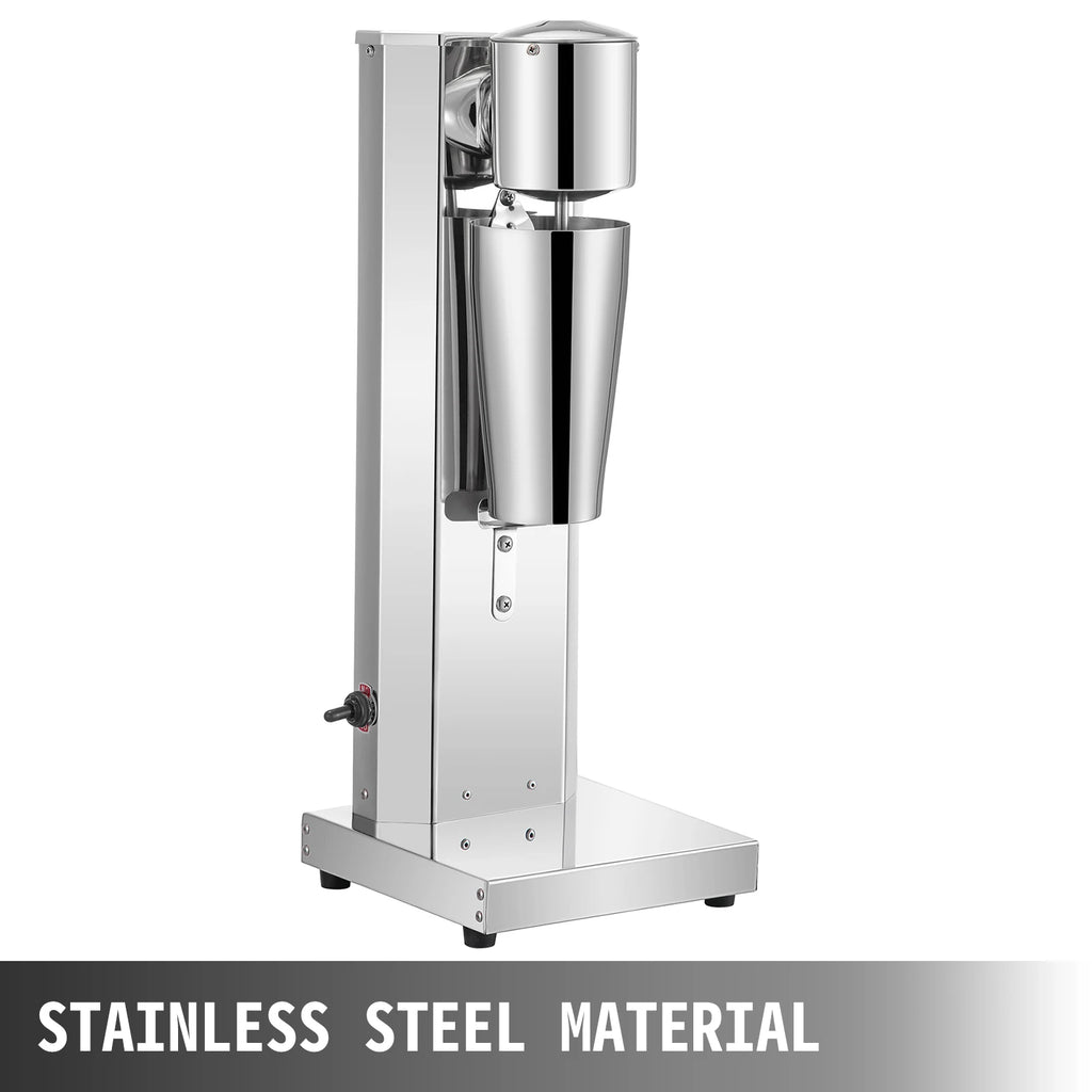 Milkshake Machine, Stainless Electric Single Head Smoothie Blender