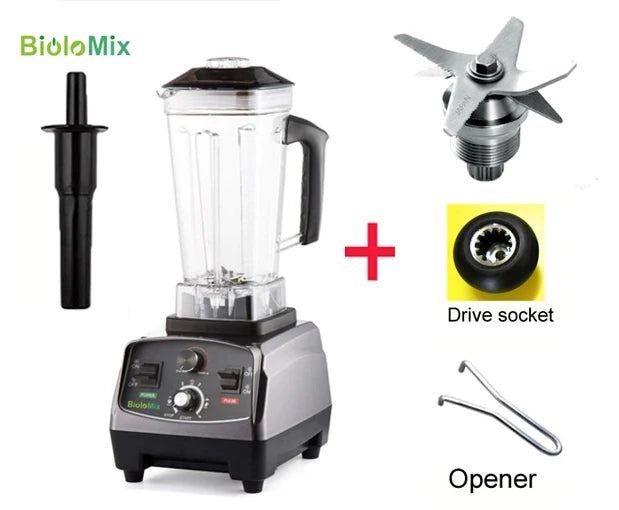 Blender Mixer, Timer BPA-Free Ice Crusher Smoothies