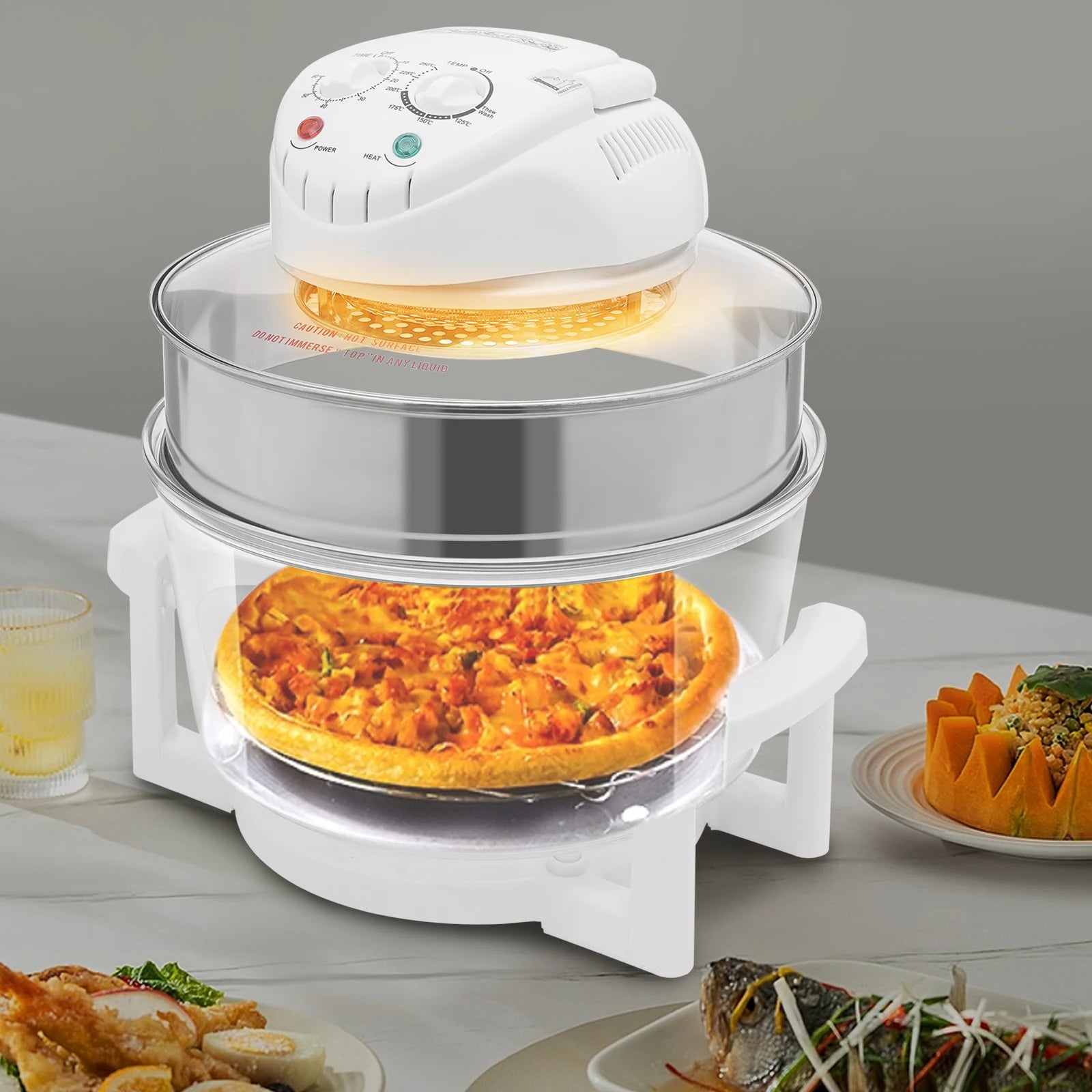 Air Fryer, Hot Air Circulation Oil-Free