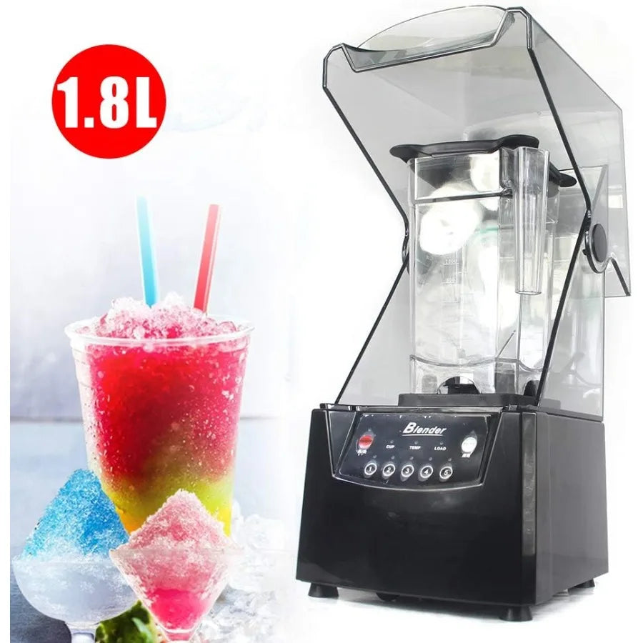 Blender, Soundproof 1.8L Fruit Juice Smoothie Maker