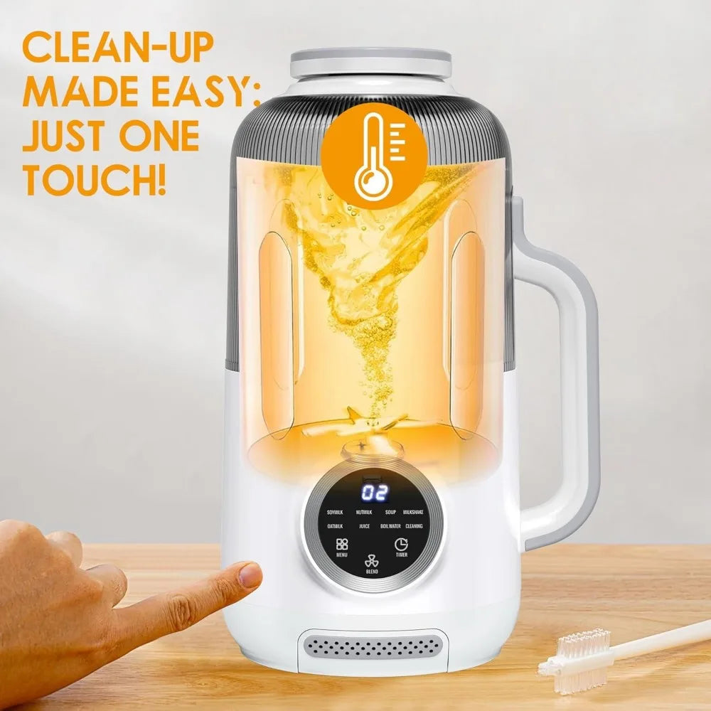 Nut Milk Maker, 40oz Electric Blender Almond Oat Soy Juice Soup