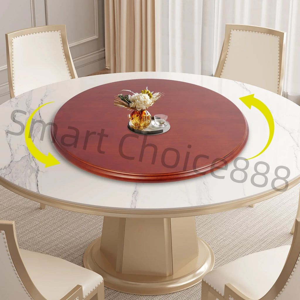 Lazy Susan Turntable 70cm Wood Dining
