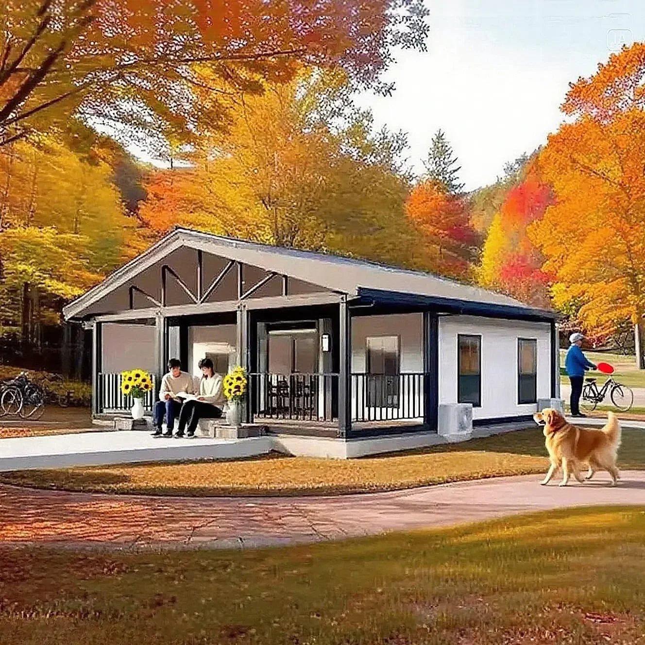 Container House, 2-3 Bedrooms Kitchen & Bath