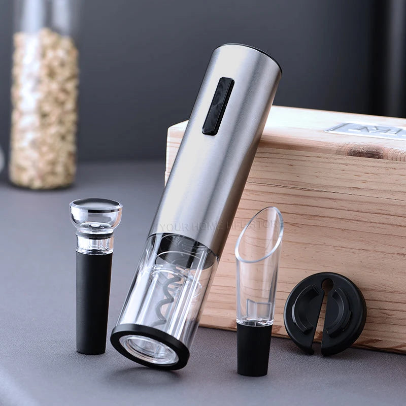Electric Wine Opener, Stainless steel