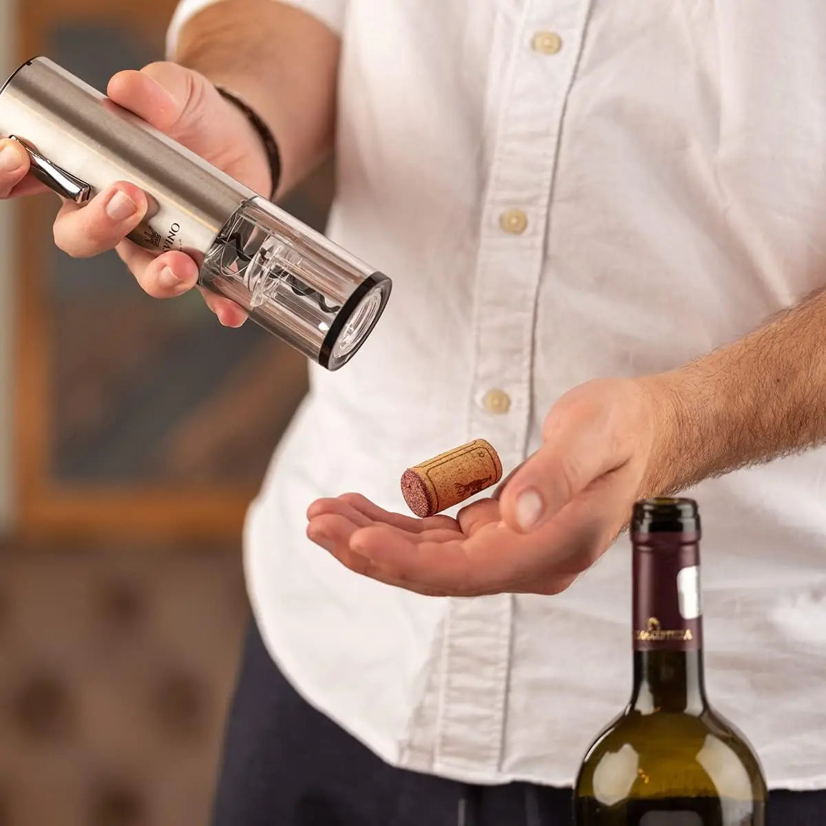 Premium Electric Wine Opener with Charging Base
