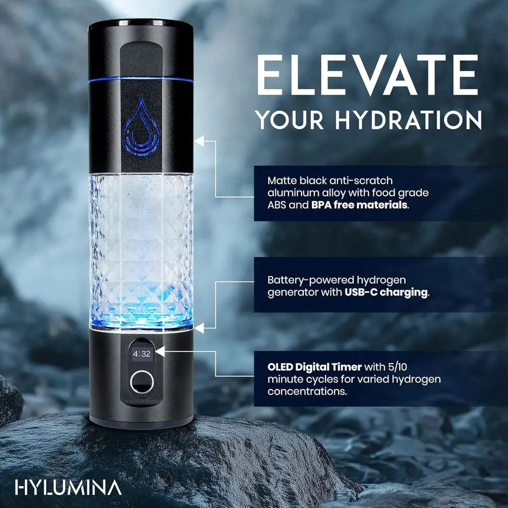 Hydrogen Water Generator 6400ppb, 9.5OZ
