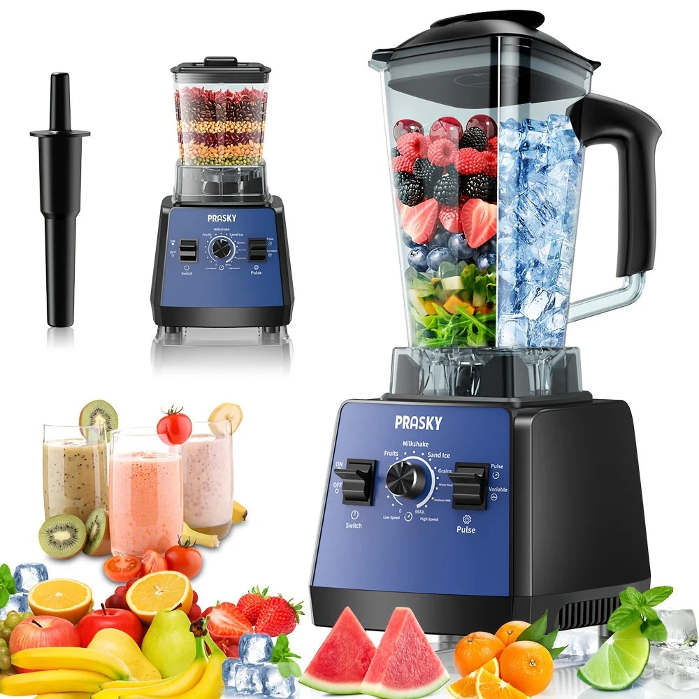 Blender Grinder, 68oz 2 Containers Ice Crushing BPA Free