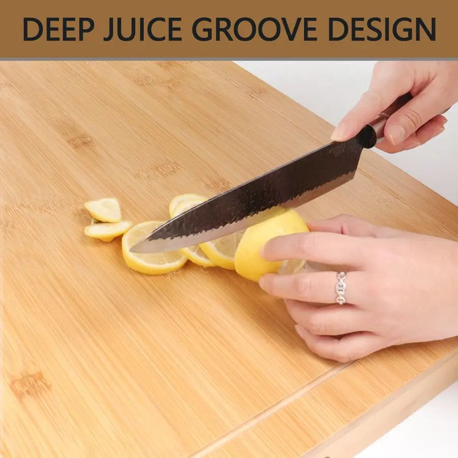 Stove Cover Noodle Cutting Board Bamboo Wood