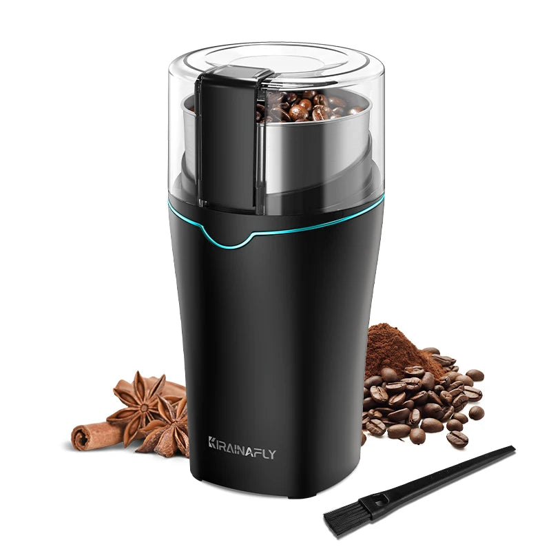 Coffee Grinder, Electric Stainless Spices Herbs Grain Mill