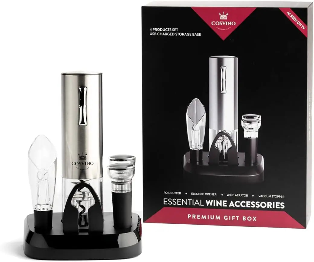 Premium Electric Wine Opener with Charging Base
