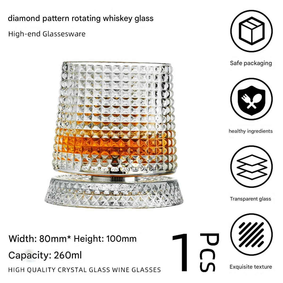Whiskey glasses w/ base, wine beer