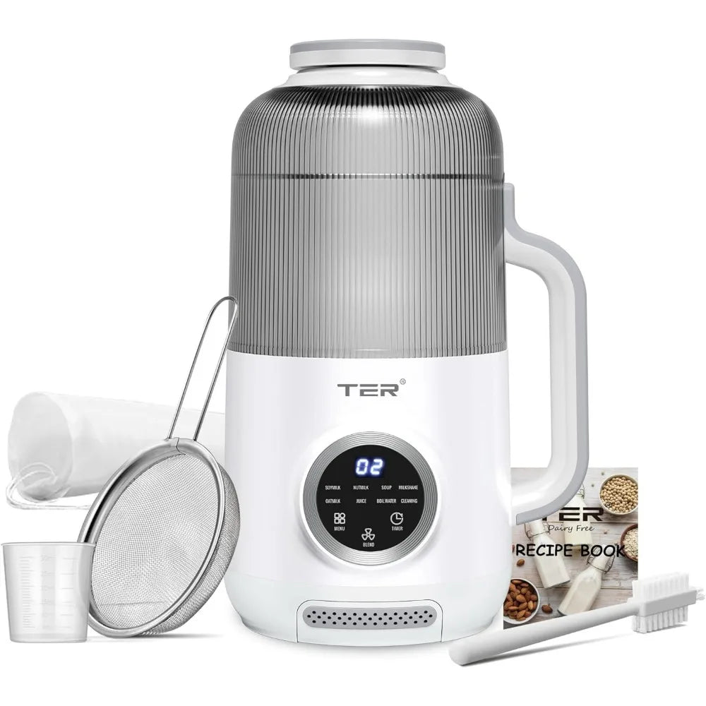 Nut Milk Maker, 40oz Electric Blender Almond Oat Soy Juice Soup