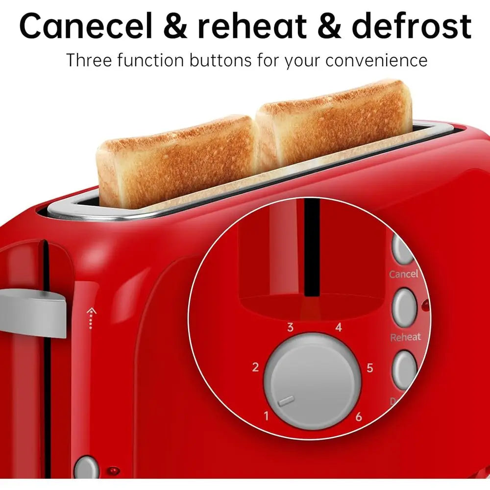 Toaster, Single Long-Slot Removable Tray