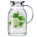 Water Filter Pitcher, Hot Cold Glass 105 oz