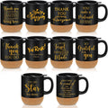 Mugs w/ Lids, 10-Pack Inspirational for Coworkers, Teachers, Staff Gifts