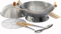 Wok Set w/ Accessories, 10-Piece, 14 In