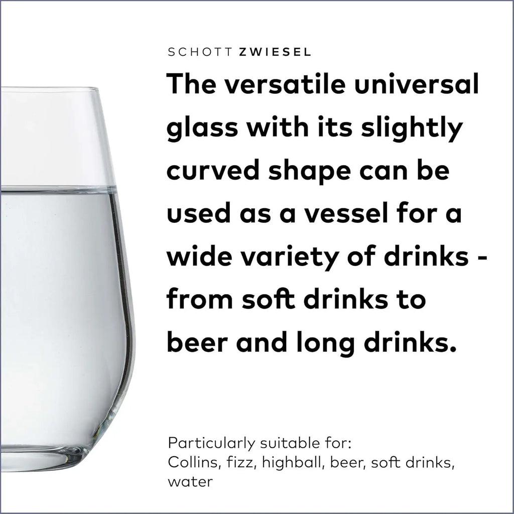 Tumbler Glasses Set of 6 Tritan Crystal Dishwasher-Safe 19 oz