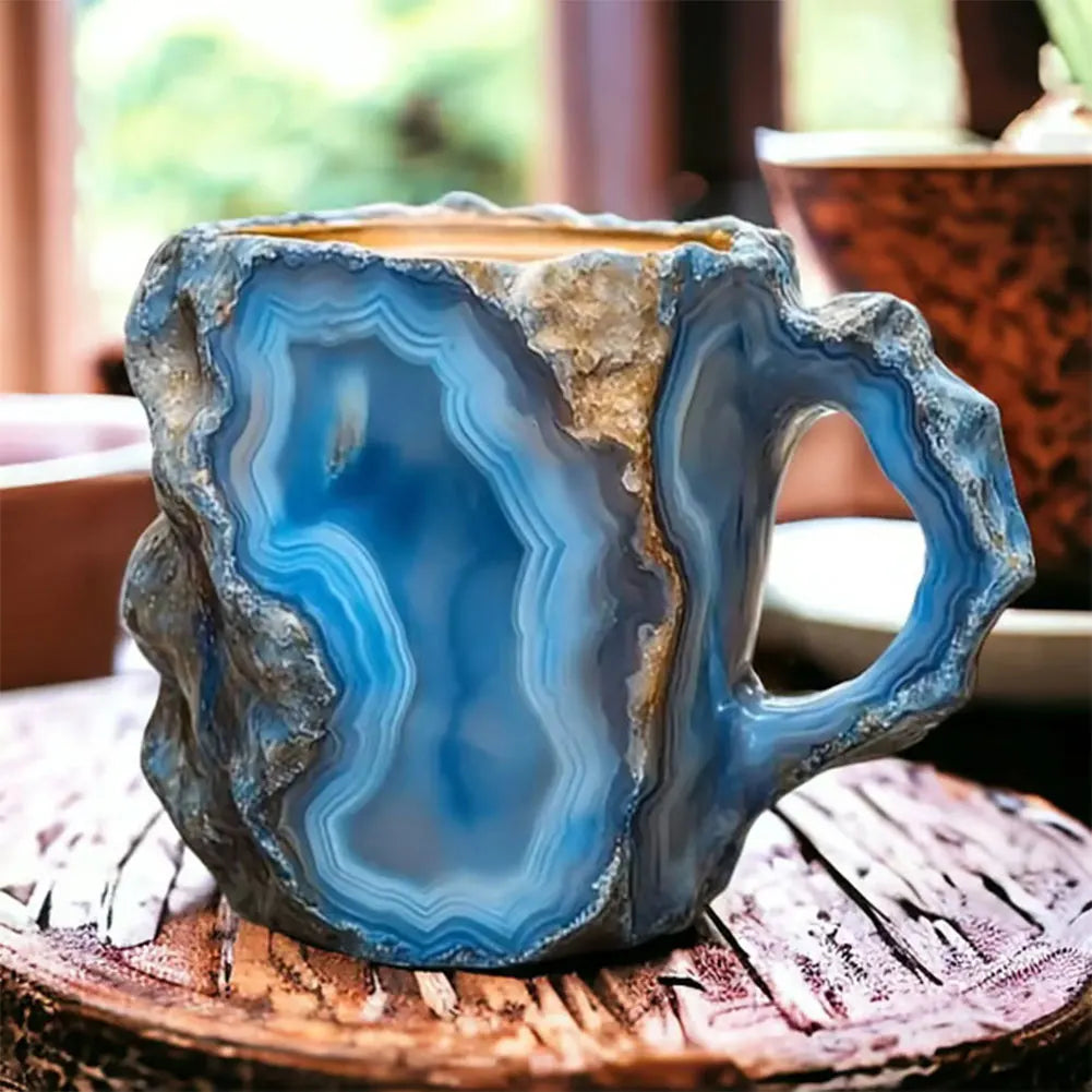 Mug, Mineral Crystal Translucent Coffee Cup Gift