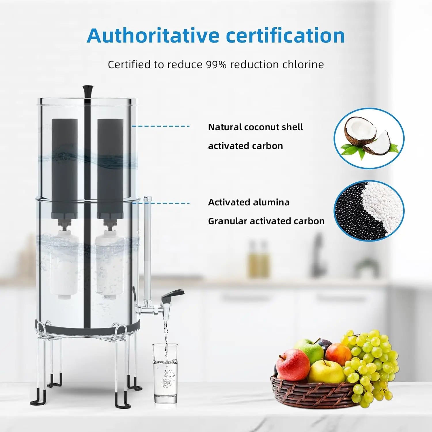 Water Filter Replacement, Combo-Pack Fluoride, Arsenic & Chlorine