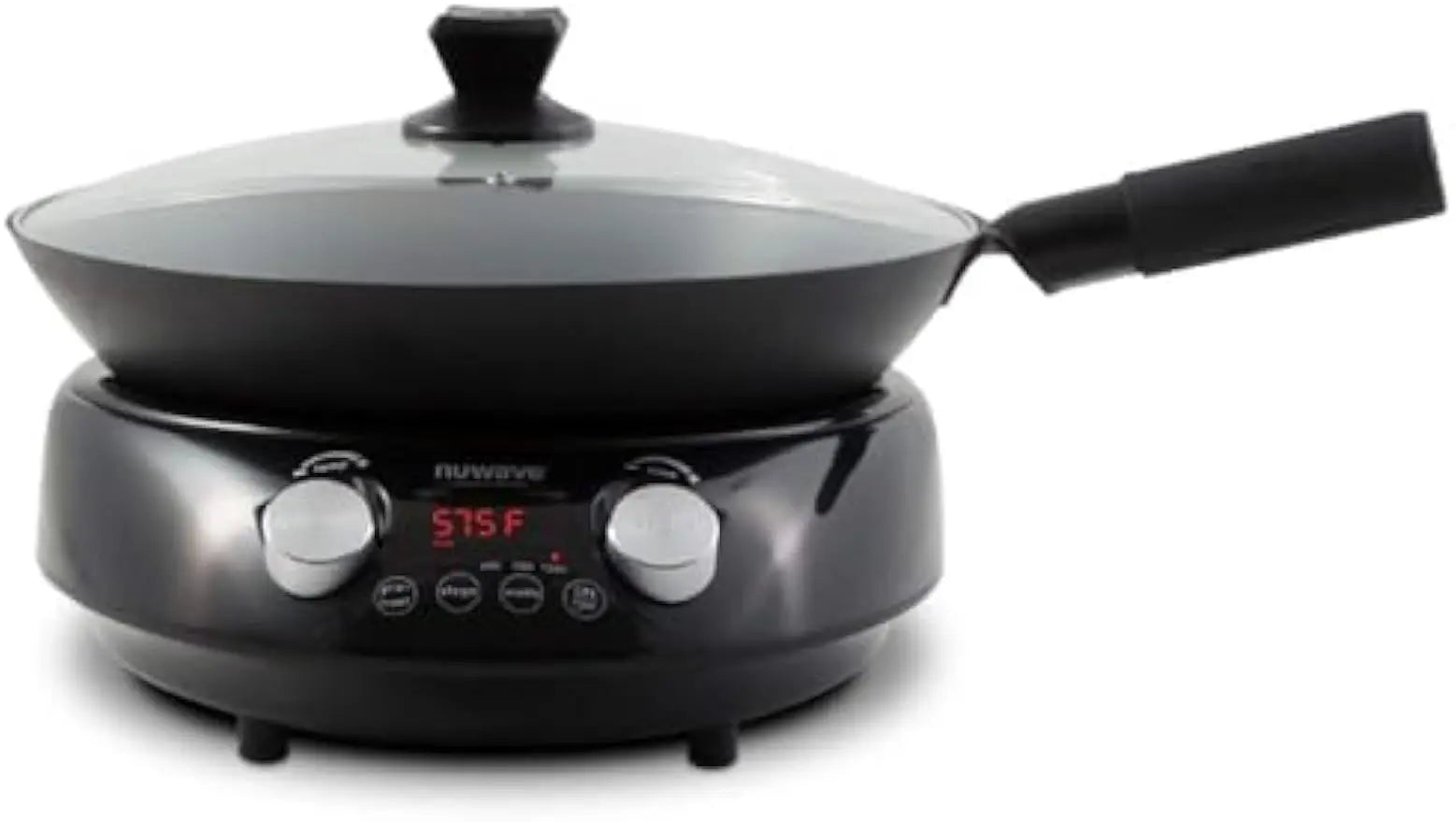 Wok, Induction Temp Control, w/ 14-inch Steel Pan