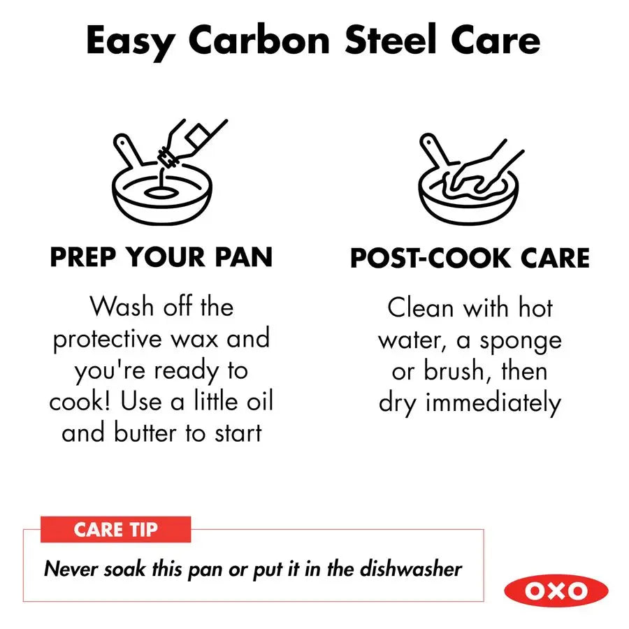 Wok Pan, 12 in Induction, Steel, Oven Safe