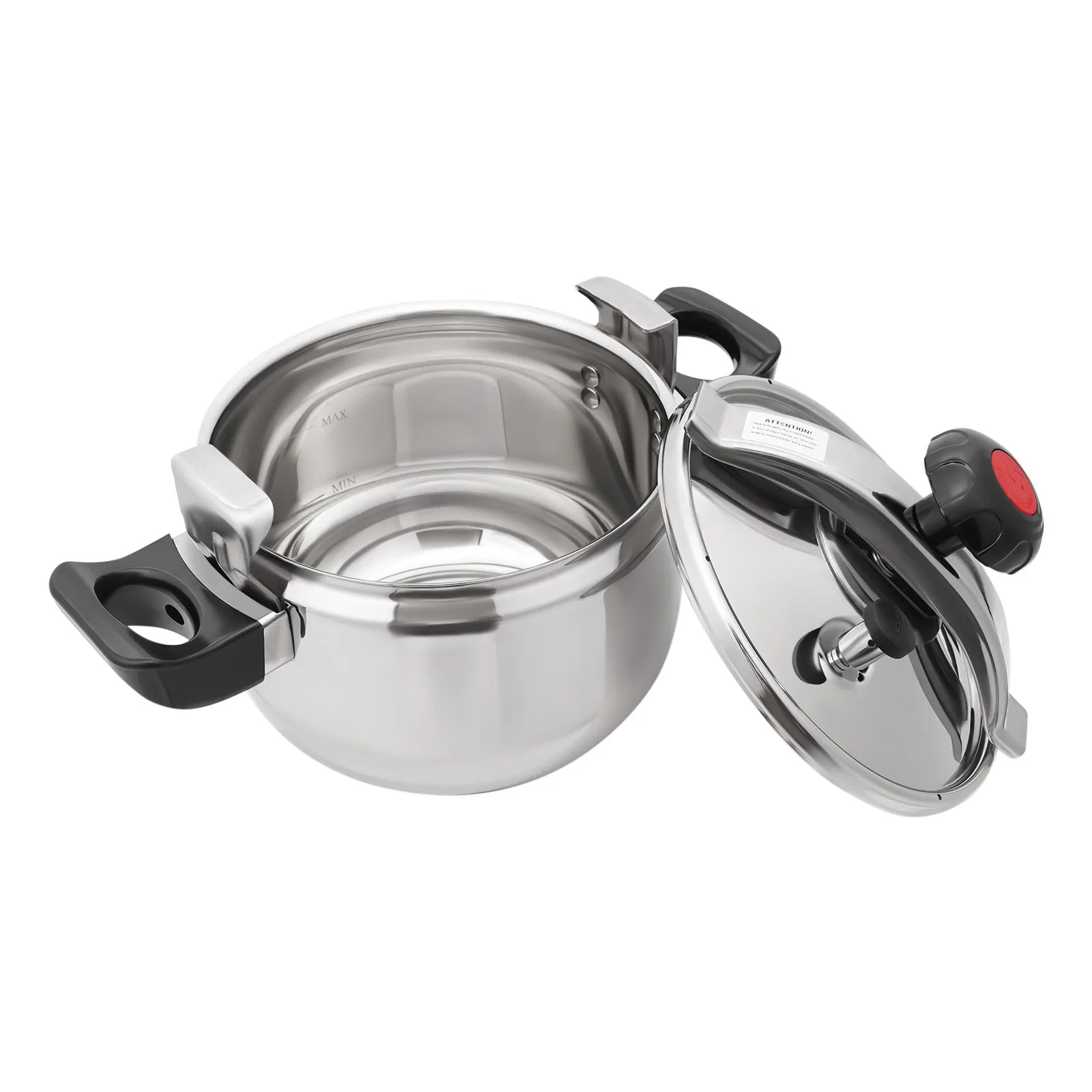 7L Stainless Steel Pressure Cooker Pressure Cooker Pressure Stewing Pot 60Kpa in Hotels, Restaurants, Families