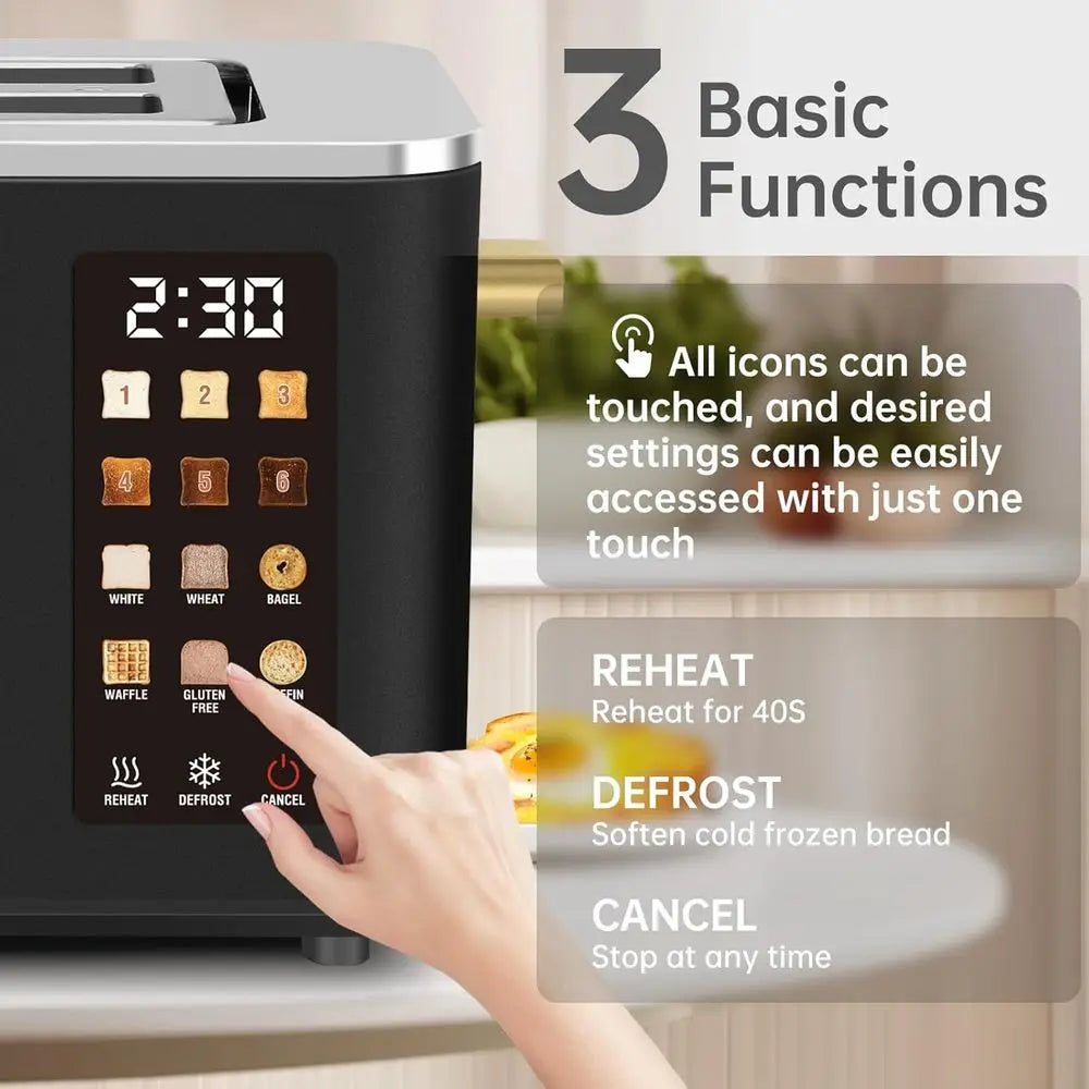 Toaster 2-Slice Smart Stainless Steel