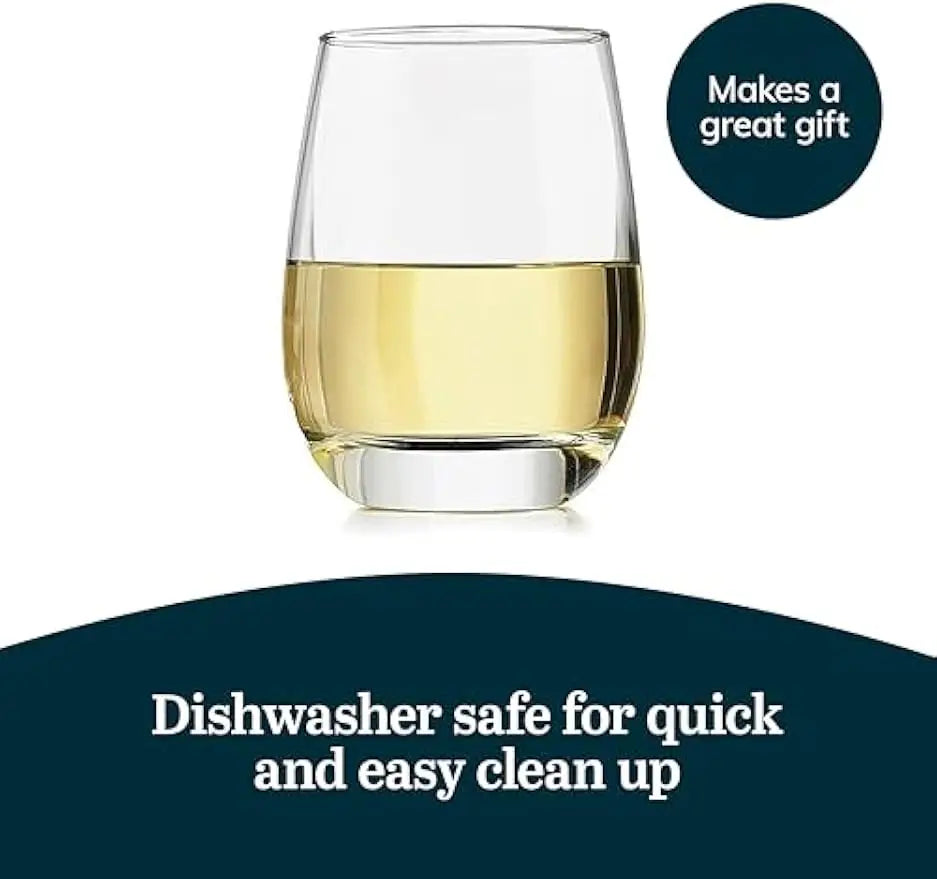Glasses, Set of 12 Wine 15.25 oz Clear