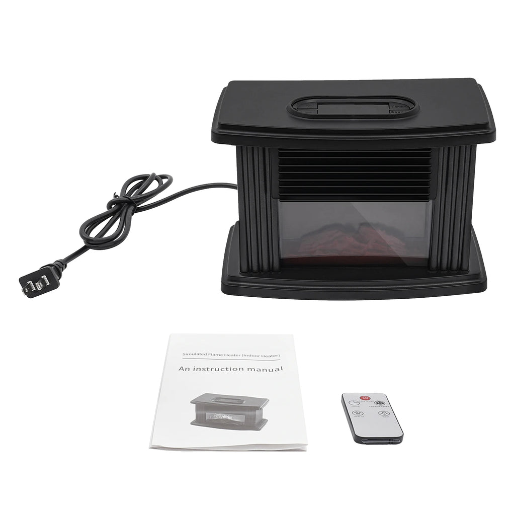 Electric Fireplace, 1000w Carbon Fire Air Heater