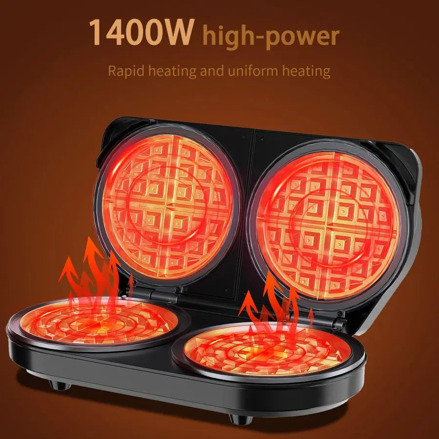 Belgian Waffle Make, 6 inch