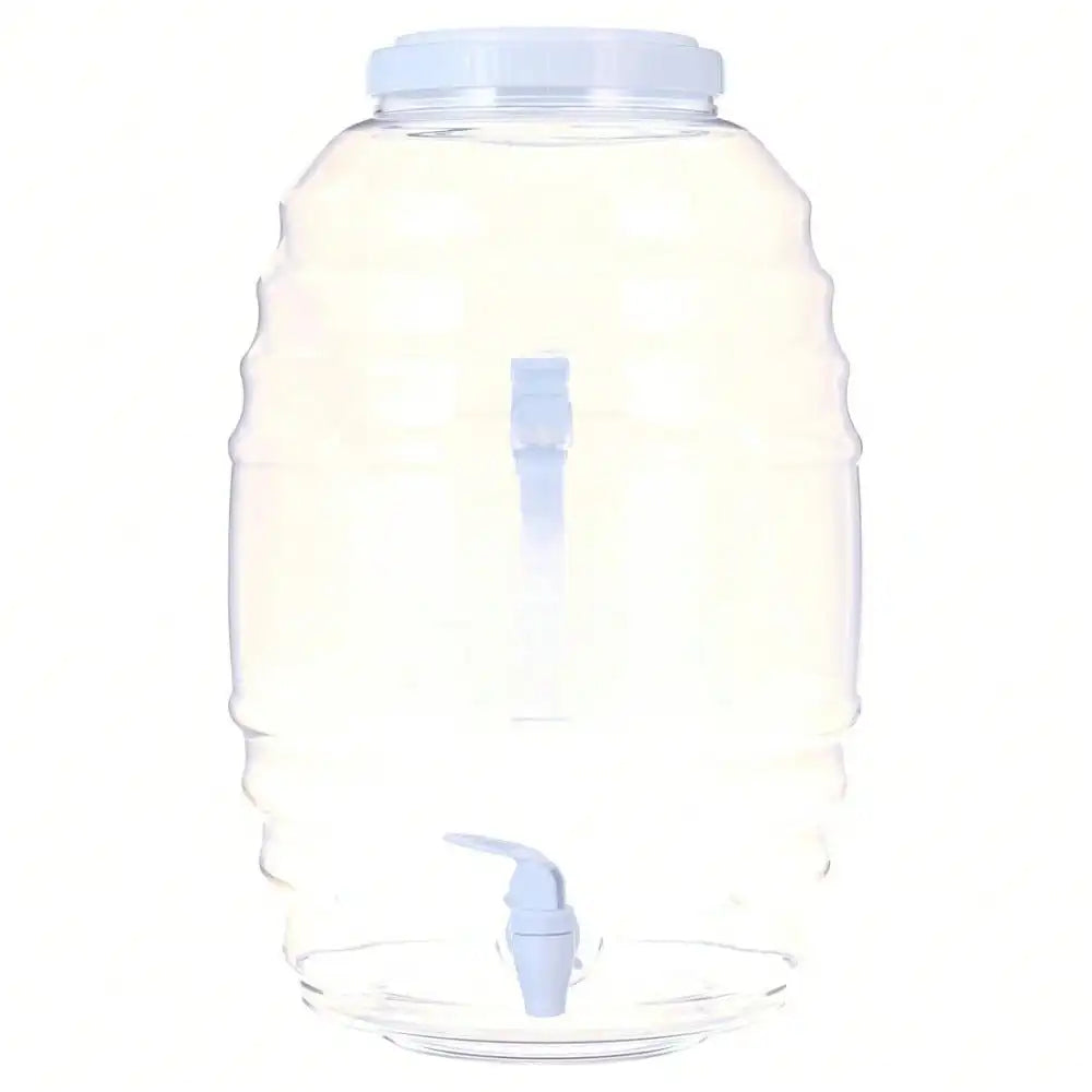 Beverage Dispenser, 5 Gal White