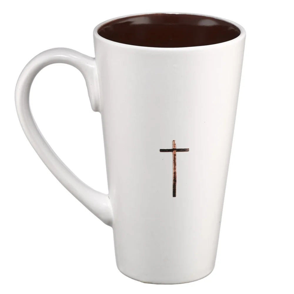 Mug, Stoneware Inspirational Bible Verse Gift Microwave Dishwasher Safe