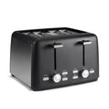 Toaster 4-Slice Extra-Wide Slots Removable Tray