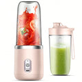 Blender Juicer, Personal Rechargeable 380ml, Smoothie Ice Crusher Juice