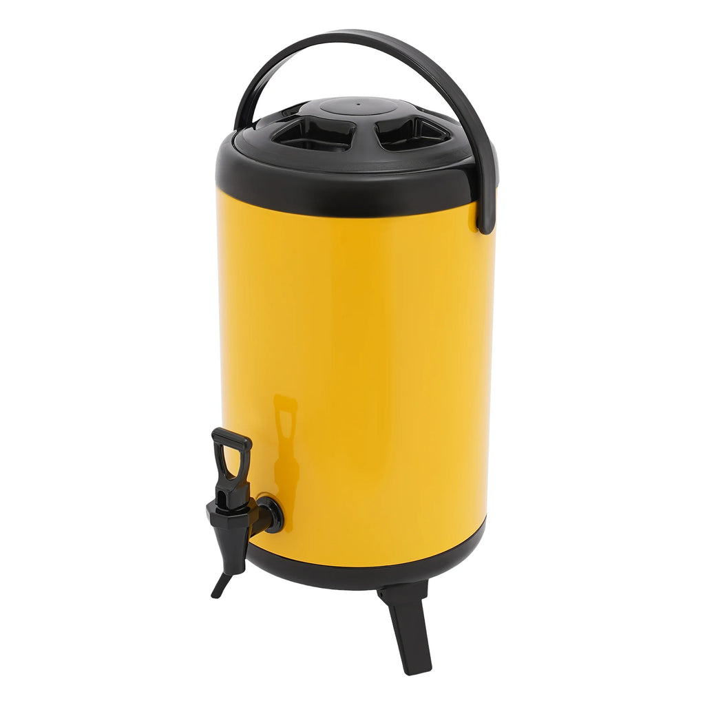 Beverage Dispenser, Hot&Cold 10L Stainless Steel Insulated