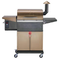 Charcoal Grill w/ Controller, BBQ Wood Pellet Smoker