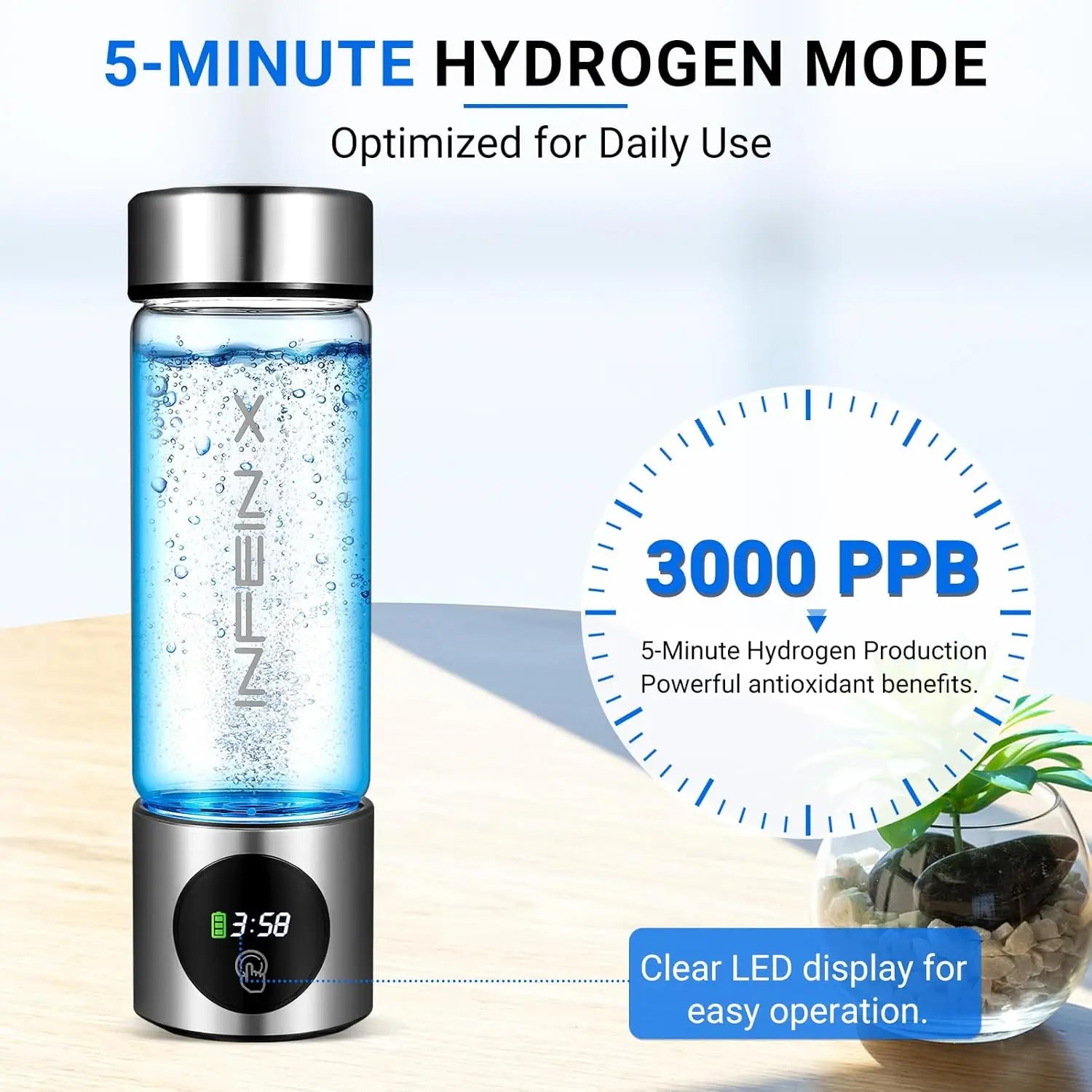 Hydrogen Water Generator 3000PPB
