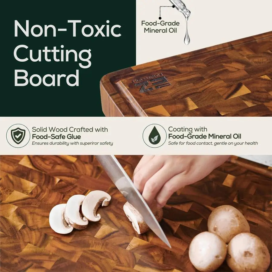 Cutting Board Serving, Acacia Wood
