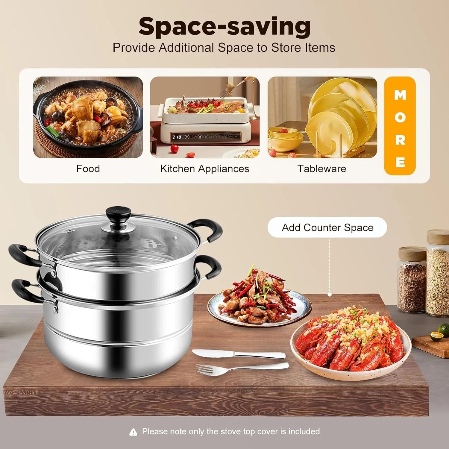 Stove Cover Pine Wood Noodle Cutting Board