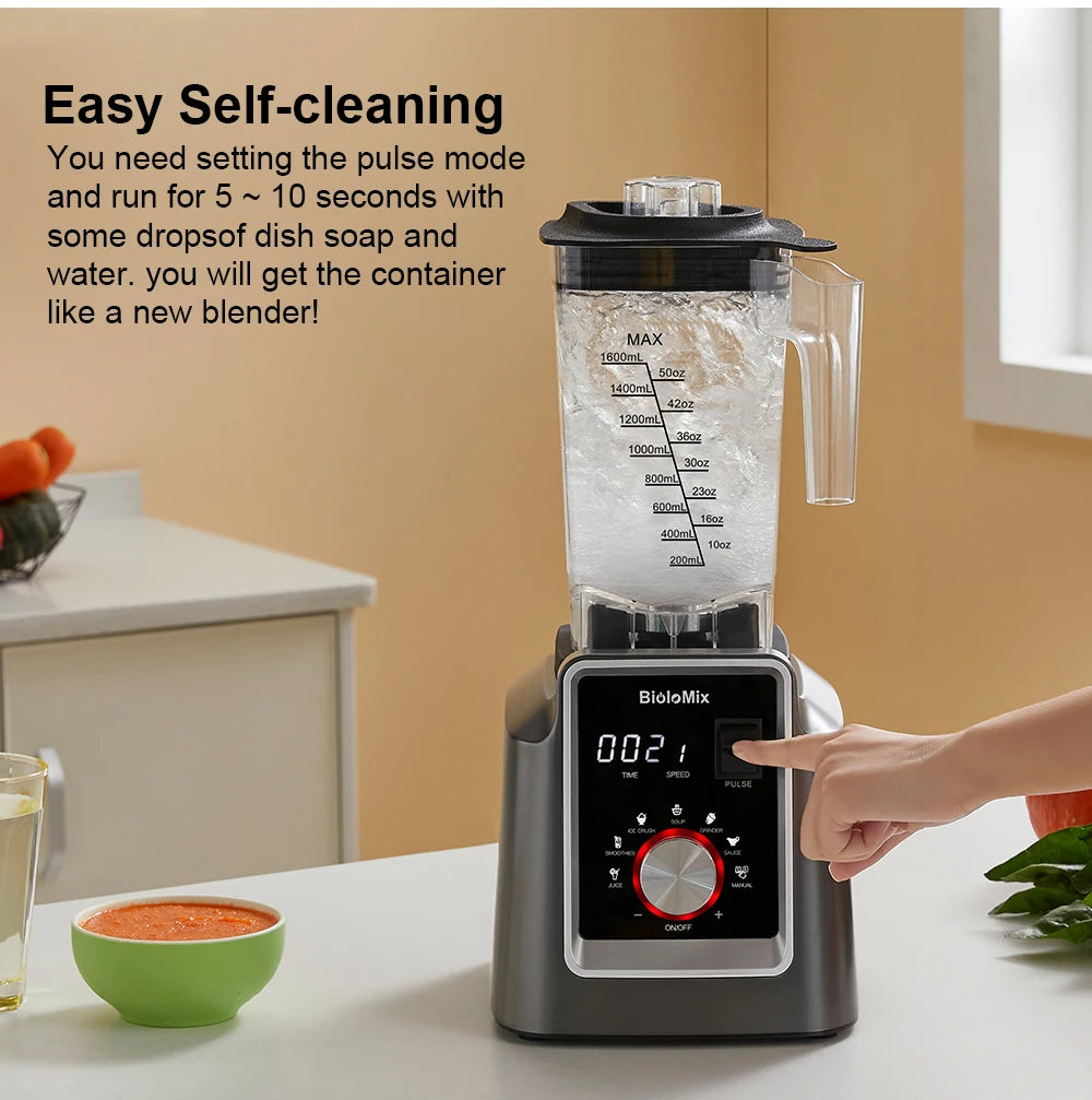 Blender Mixer Juicer, BPA-Free 2L Ice Smoothies