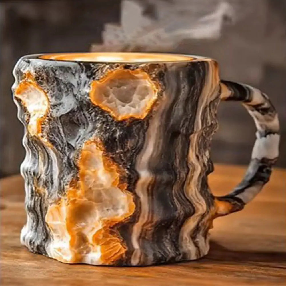 Mug, Mineral Crystal Translucent Coffee Cup Gift