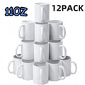 Mugs, 6-pack 11 oz White Ceramic