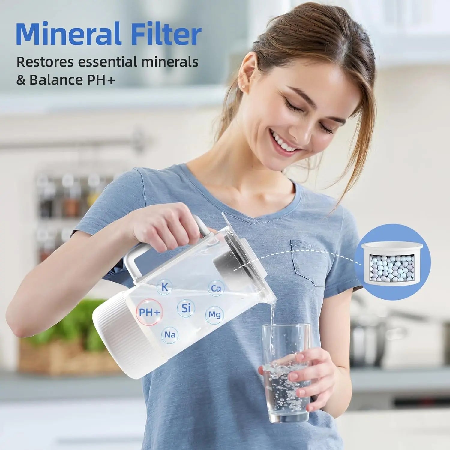 Water Filter, 4L Tank