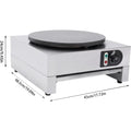 Crepe Maker w/ Rolling Flat Tool Electric Pancake Non-Stick