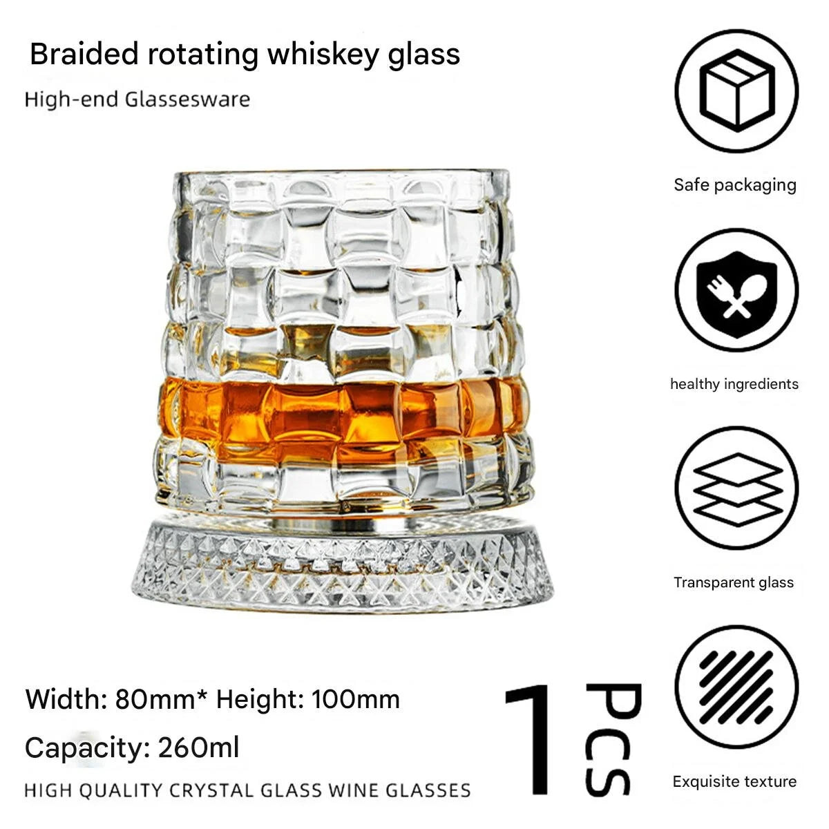 Whiskey glasses w/ base, wine beer