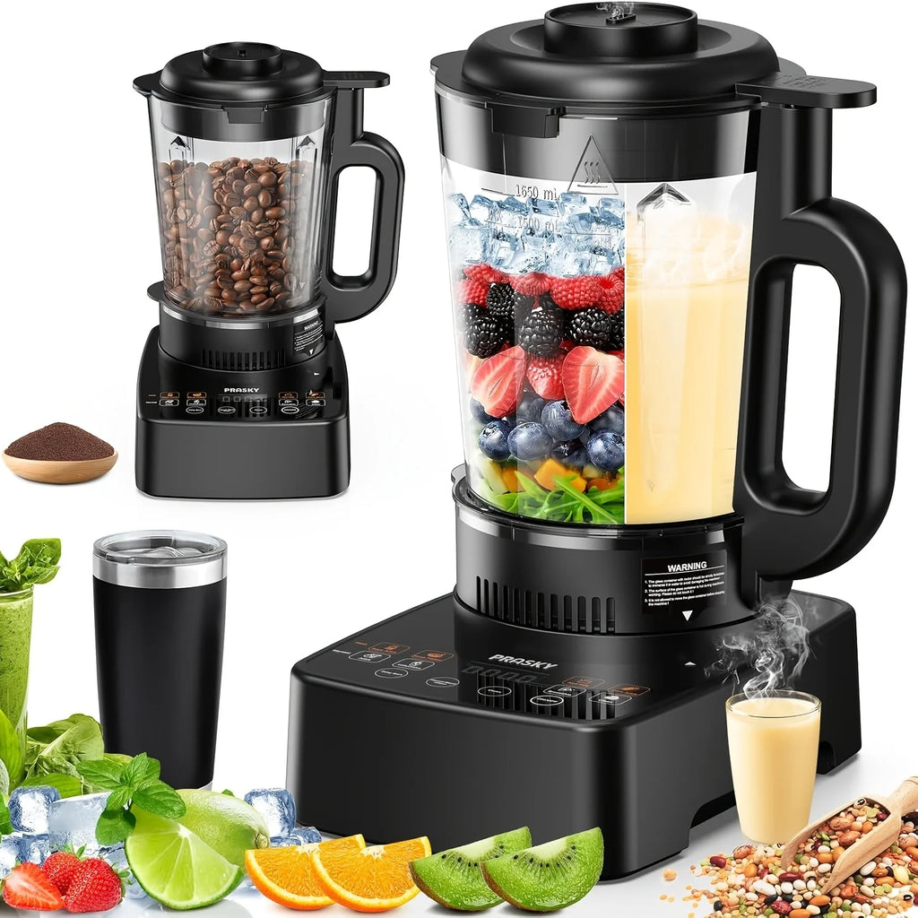 Blender, Heating Soups Smoothies 55oz Glass To-Go Cup