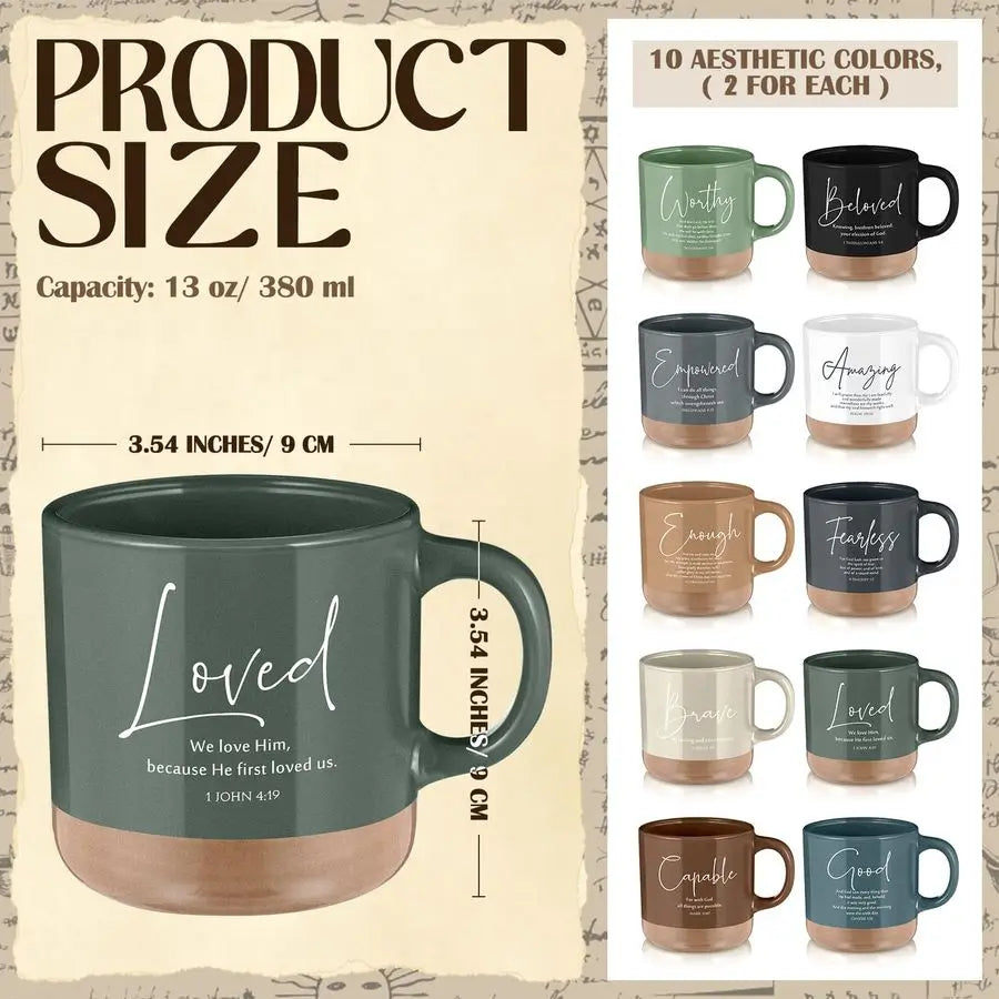 Mugs, Inspirational Bible Verse Gift