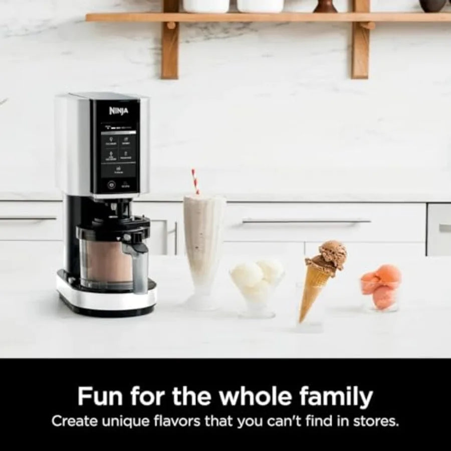 Ice Cream Maker, Frozen Bases, Ice Cream Sorbets Milkshakes