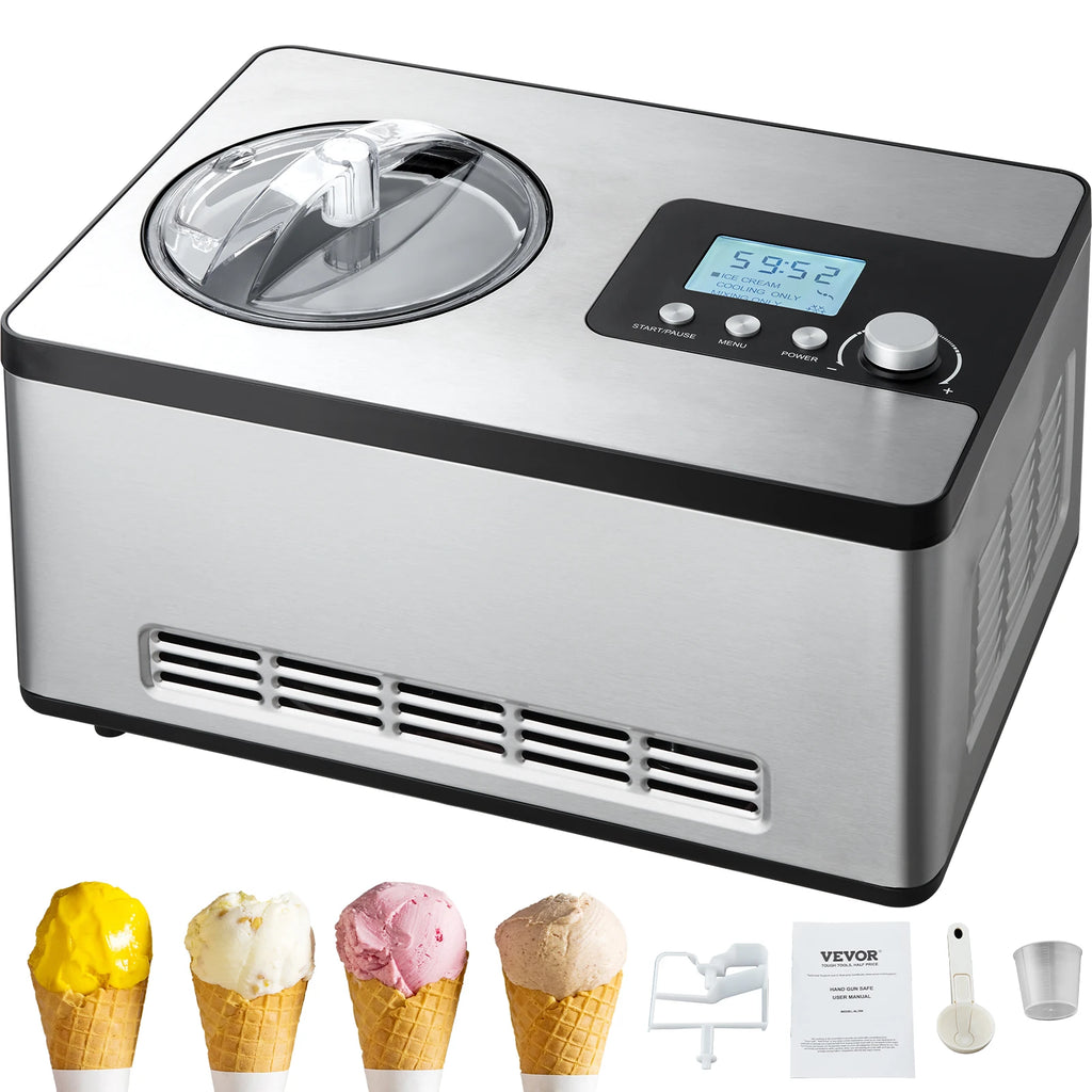 Electric Ice Cream Maker, Fruit Yogurt Sorbet