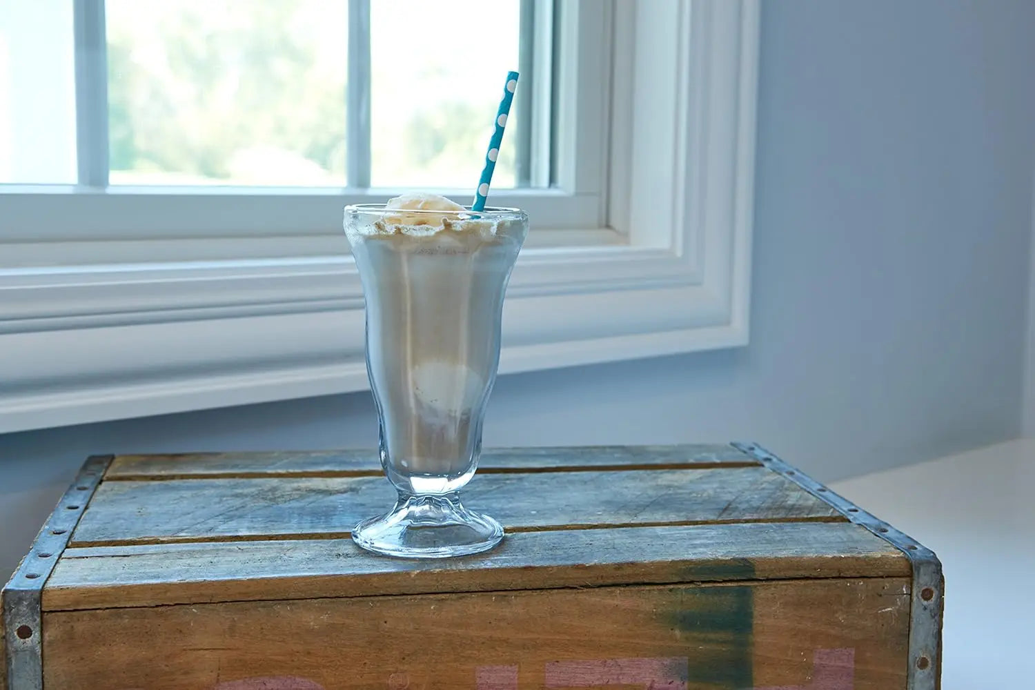 Glasses, Soda Set of 12, 5-oz Vintage Classic Drinks Deserts Gift
